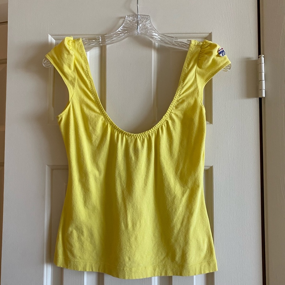 Miss Sixty Yellow Blouse, Size M